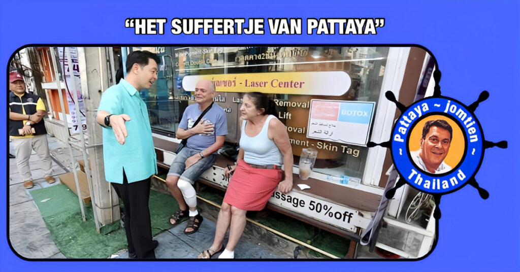 Burgemeester van Pattaya steekt aangereden toerist een hart onder de riem