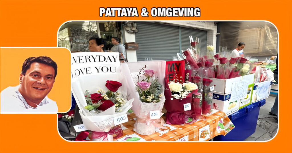De prijs van Valentijn-rozen bereikt in Thailand hoogste niveau in twintig jaar