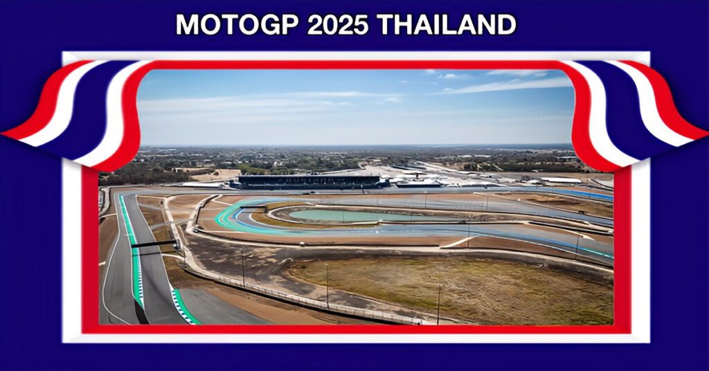 Hier het complete programma voor de MotoGP 2025 in Noord-Thailand 