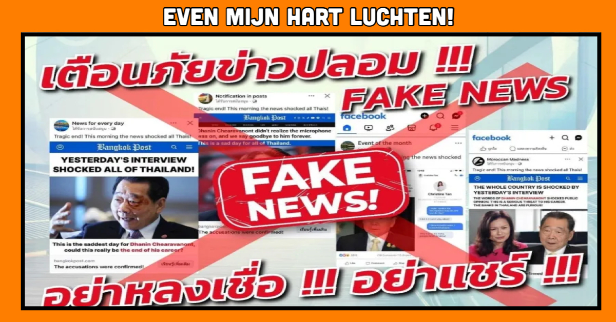 Buitenlandse media verspreiden valse berichten over Thailand waarbij Pattaya vaak de “Kop van Jut” is