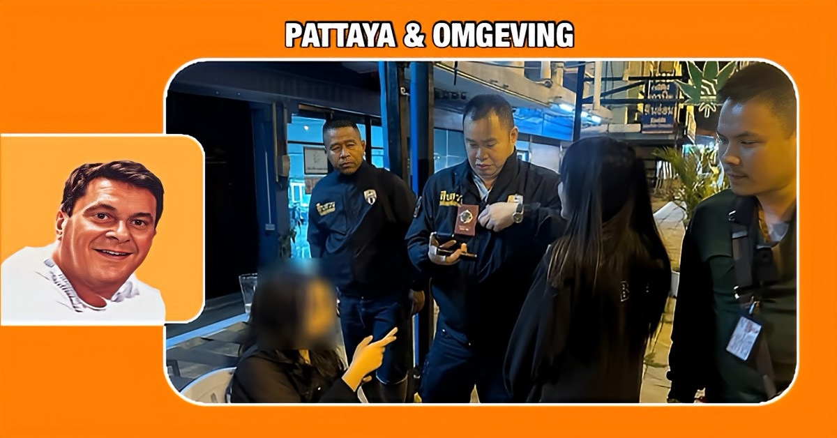 Politie Pattaya valt illegale karaoke bar in Oost-Thailand binnen en arresteert de Laotiaanse bazin
