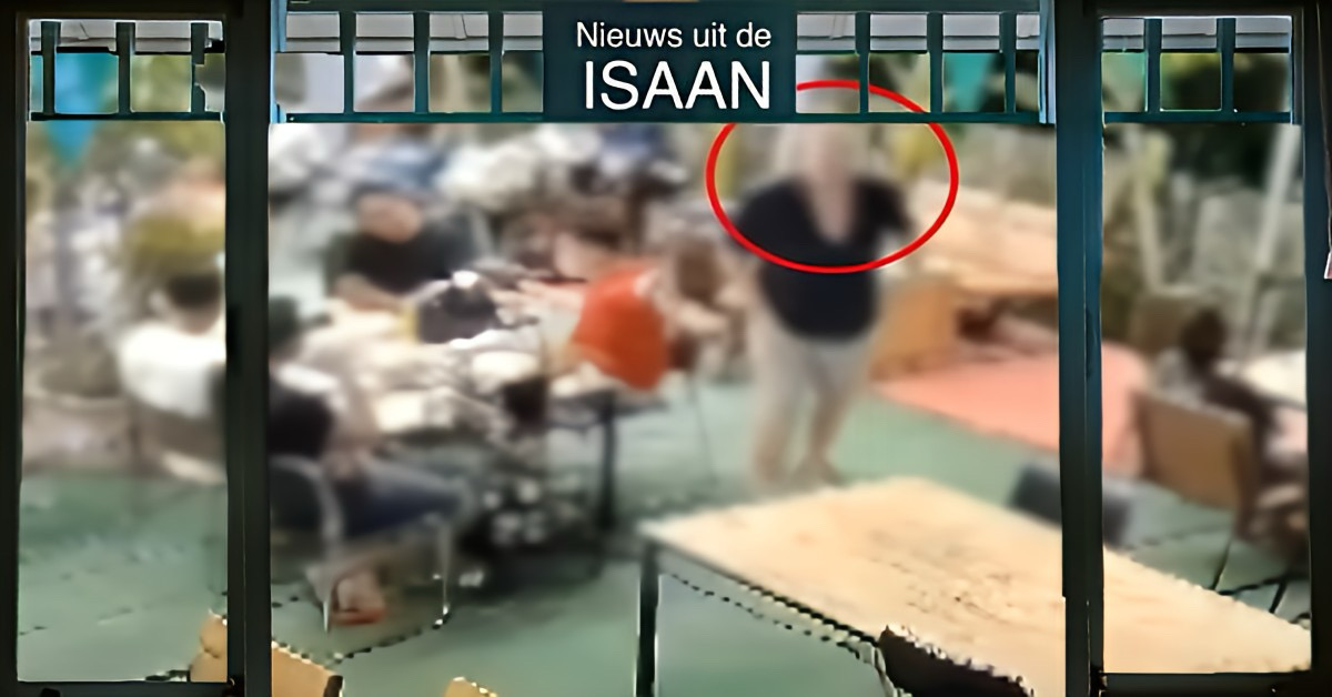 ðĨ | Ongewenst gedrag van Britse man in Thais Restaurant in Noordoost-Thailand veroorzaakt verontwaardiging bij de lokale bevolking