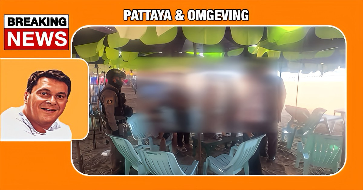 BREAKING NIEUWS | Ook dit is Thailand: Strandgasten in een mobiel gokdrama op Jomtien Beach terechtgekomen 🚨