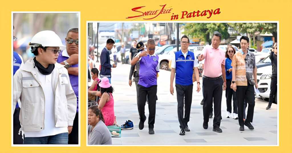 Ondernemers en bewoners eisen dat de Beach Road van Jomtien weer tweerichtingsverkeer wordt!