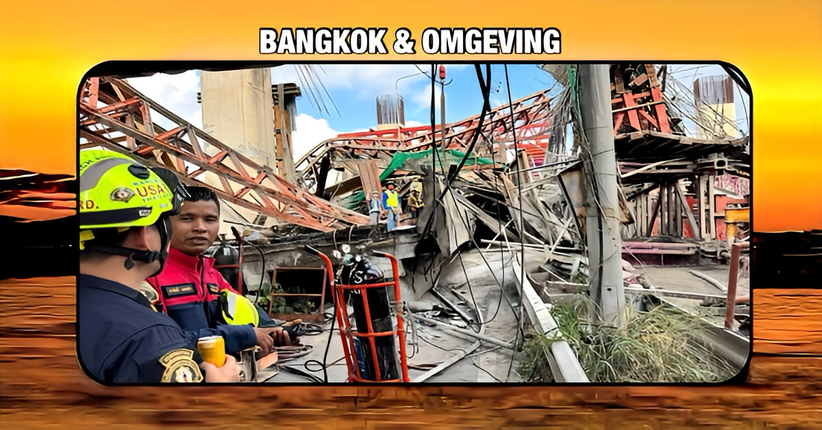 Civiele en strafrechtelijke aanklacht tegen aannemer ingediend na het instorten van de steiger constructie in Thailand