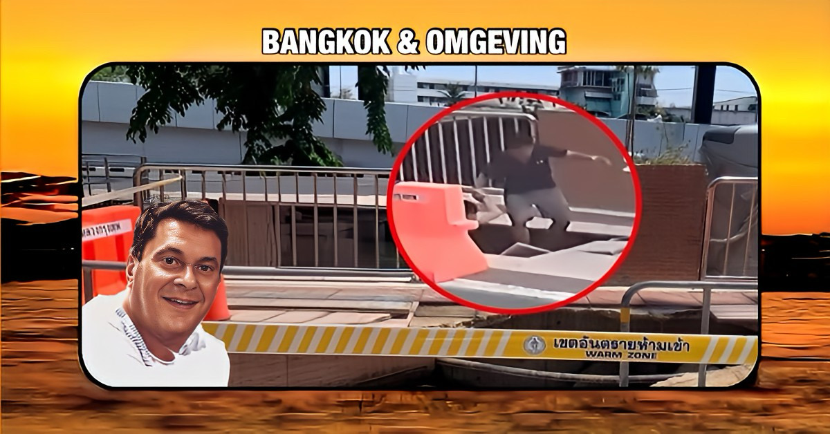 “MIND YOUR STEP” krijgt in Thailand een verrassende betekenis