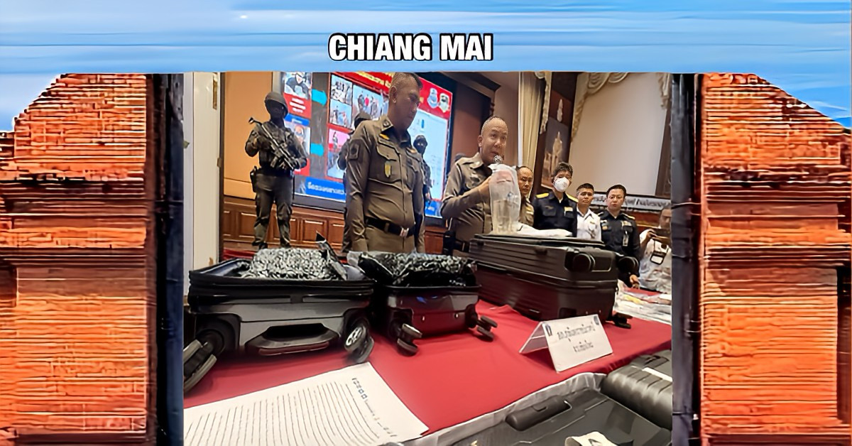 Politie in Noord-Thailand houdt vijf buitenlanders aan voor het smokkelen van cannabis