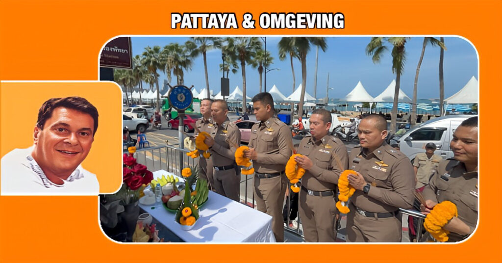 Pattaya verwelkomt de nieuwe hoofdcommandant van de politie met alle egards en feestelijkheden.