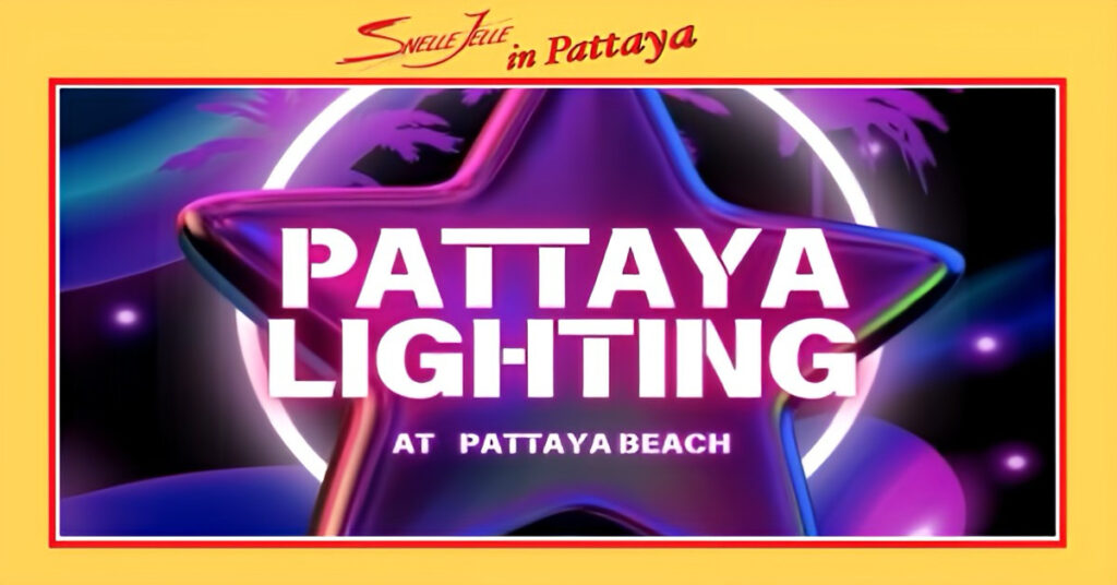 Pattaya komt in mei met een nieuw festival; het “Pattaya Lighting Festival”,dat belooft wat❗️