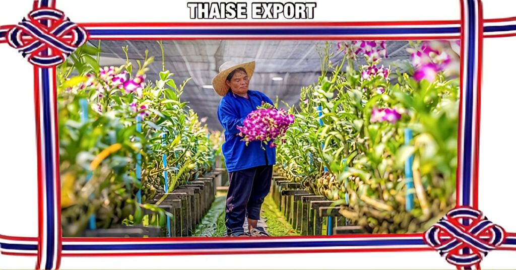 Thailand blijft de grootste exporteur van orchideeën ter wereld