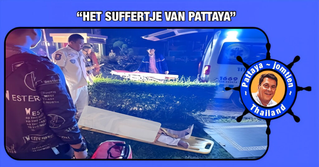 Vrouw ernstig gewond na val van de 14e verdieping van het appartement van haar vriend in Pattaya
