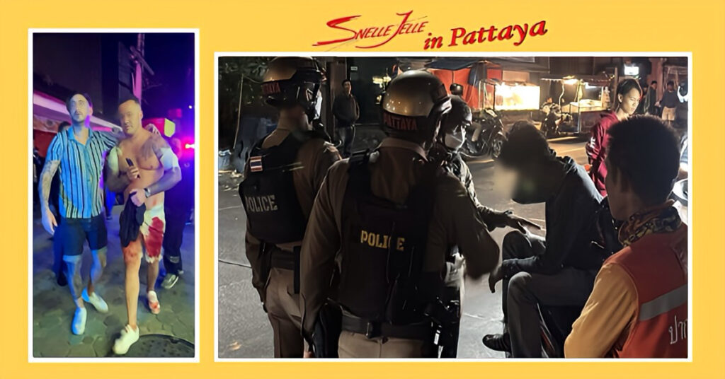 Toenemend aantal straatgevechten onder buitenlanders in Pattaya zet de stad in een vervelend daglicht