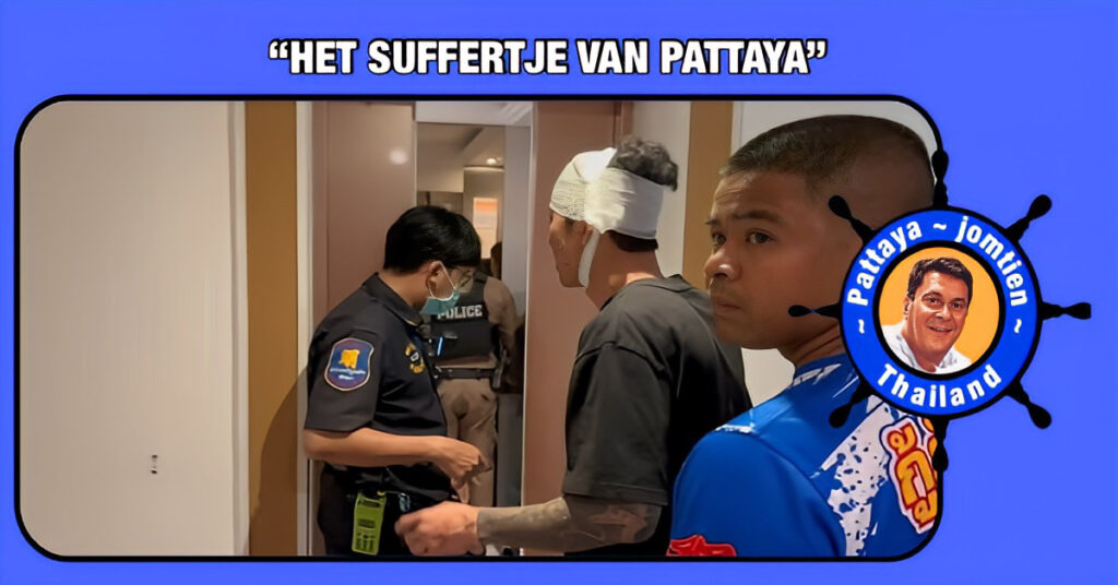 Driehoeksverhouding aan de Thappraya Road in Pattaya eindigt in een steekpartij tegen een Koreaanse man