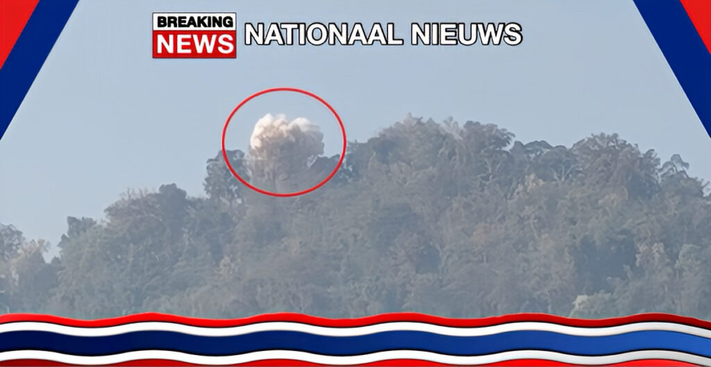 De adrenaline van Thailand stijgt, nadat Myanmar vanmorgen MiG-29-vliegtuigen heeft ingezet om de Karen zwaar aan te vallen