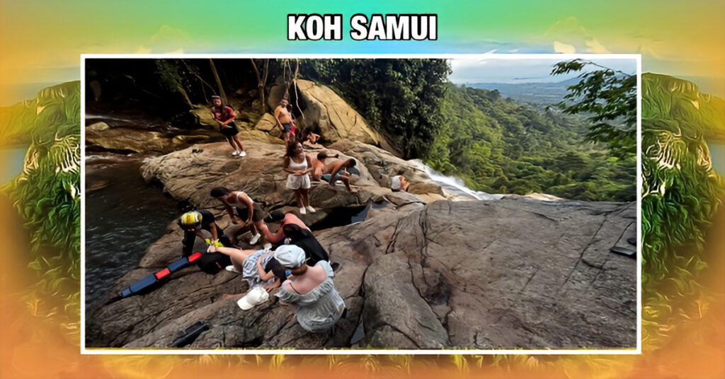 Toerist in Zuid-Thailand gered bij een 5-uur durende reddingsactie