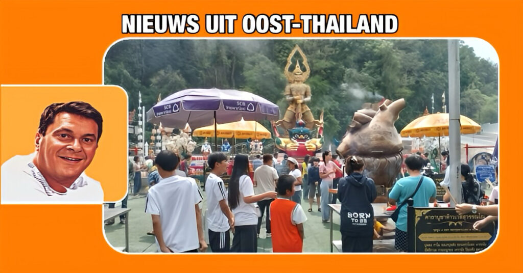 Gelukszoekers Stormen Thaise Tempel: Het Geheim van de 9,9 Meter Hoge Geluksbrenger