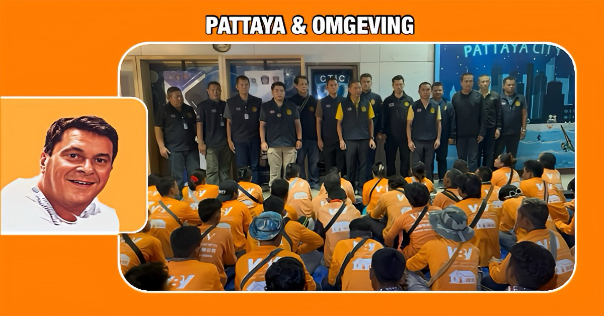 52 illegale Birmese arbeiders zijn op een bouwplaats in Pattaya gearresteerd, de minister van Arbeid van Thailand leidde deze razzia.