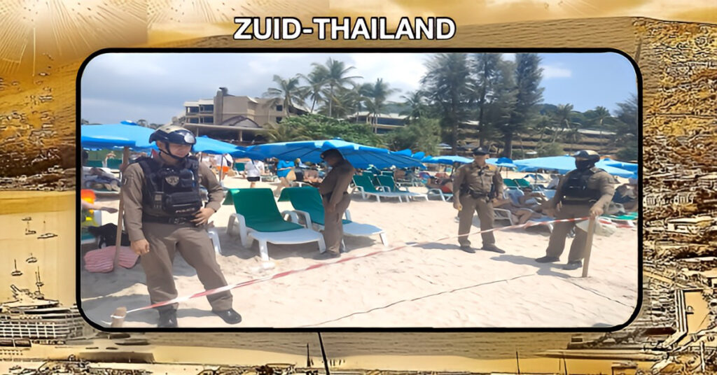Onbekende buitenlandse toeriste dood aangetroffen op Kata Strand in Phuket, politie is een onderzoek gestart
