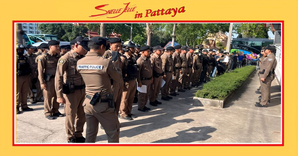 De badplaats Pattaya zet een stap naar een veiliger stad en schaalt de veiligheidsmaatregelen op