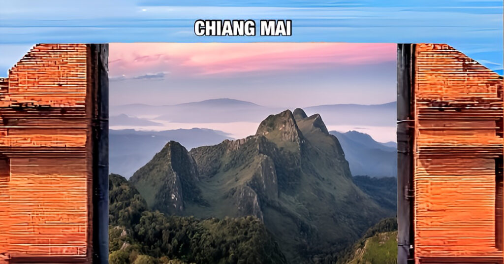 Departement Nationale Parken sluit het Chiang Dao-bos in Noord-Thailand ter voorkoming van bosbranden