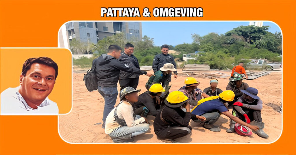 Toename van illegale arbeid in Pattaya, toeristenpolitie onderneemt actie tegen buitenlandse werknemers