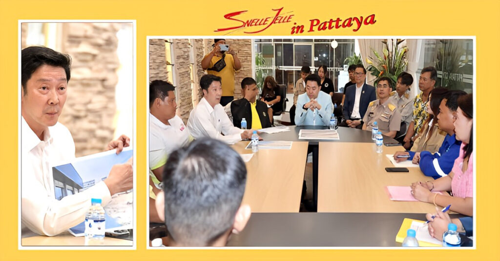 Pattaya start het drainagesysteemproject van Soi Thepprasit 9 weer op, dat naar het strand van Jomtien leidt
