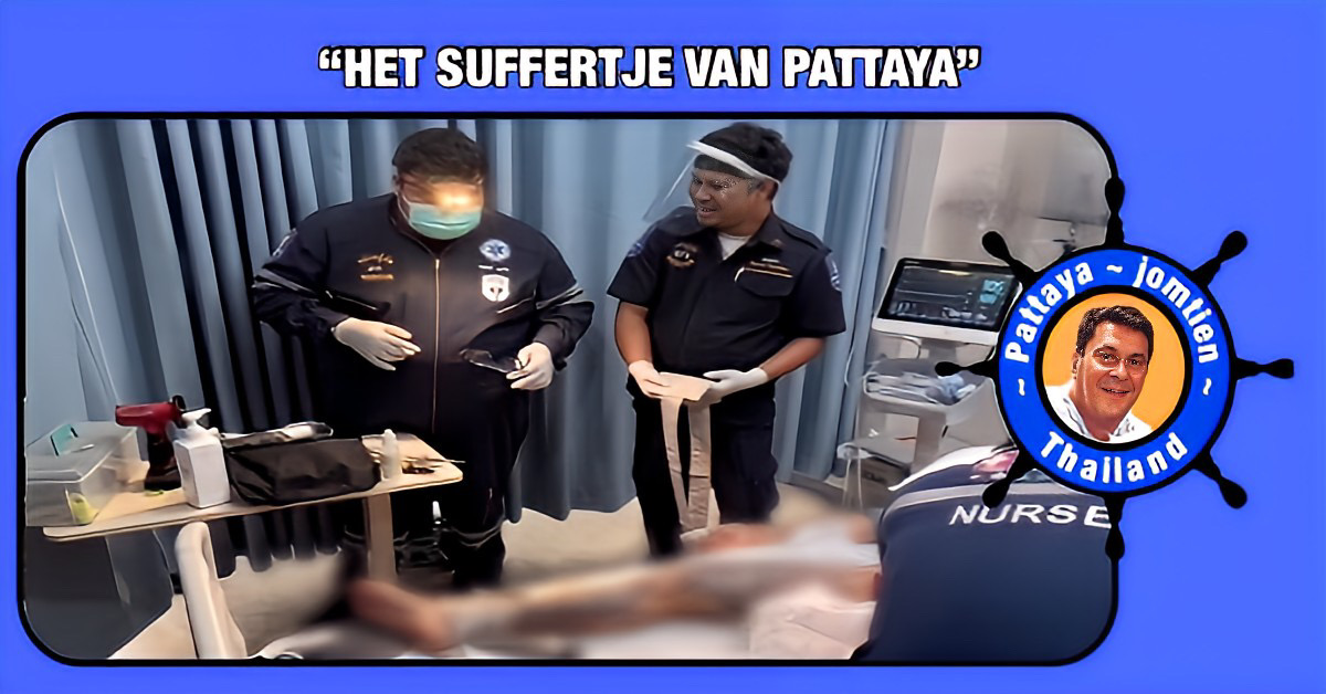 De reddingsdienst van Pattaya moest vanmorgen “vroeg uit de veren” om een cockring bij een Thaise man te verwijderen.
