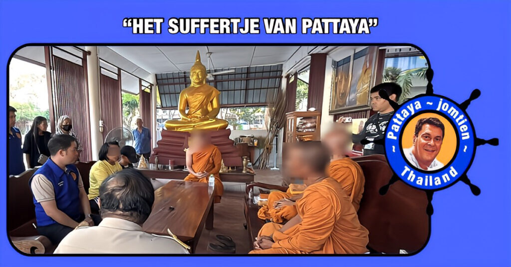 14-jarige jongen in Pattaya zou door een monnik en verkoopster in een tempel zijn mishandeld vanwege vermeende diefstal