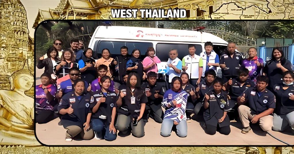 Jackpot Joyride in West-Thailand: een Thaise loterijkoningin koopt een ambulance voor de gemeenschap