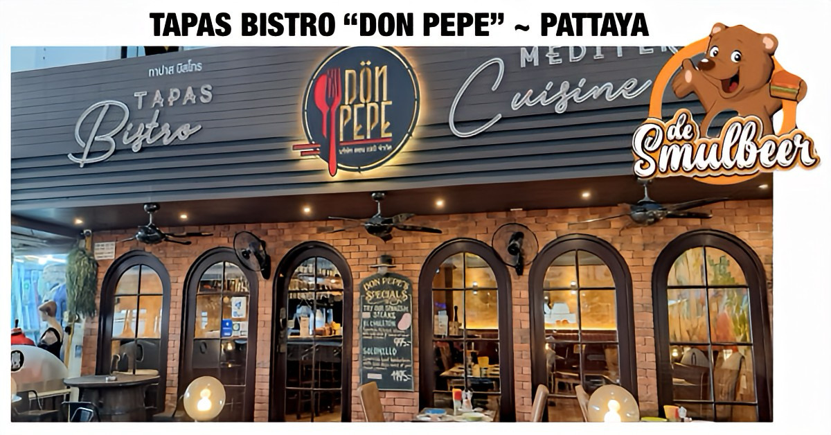 Spaans Tapas-Bistro Don Pepe, een verborgen juweel in het centrum van Pattaya