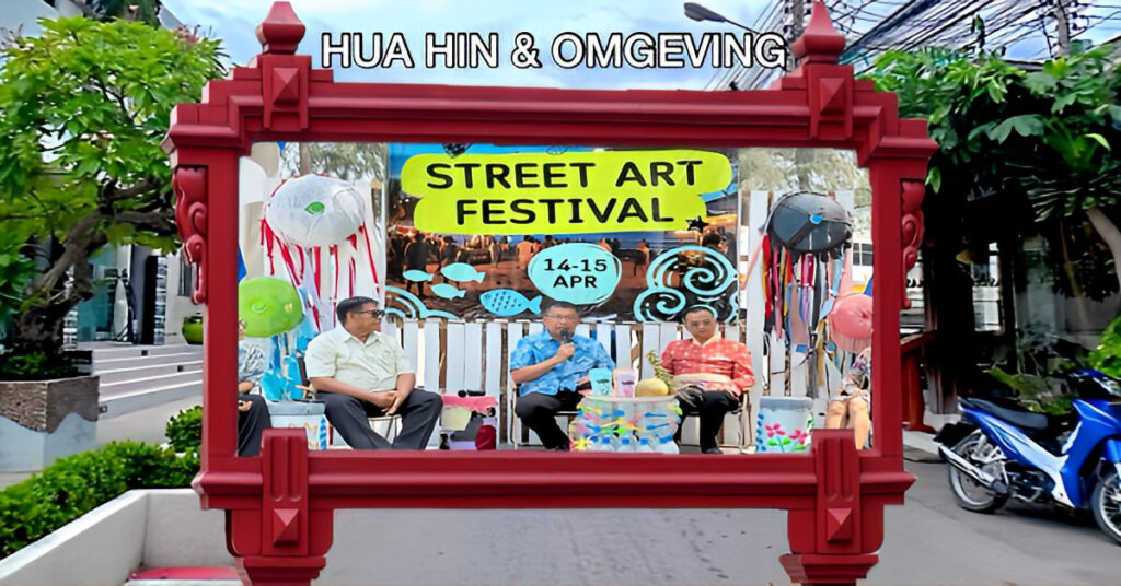 Het Tambon Nahu Kwang in de provincie Prachuap Khiri Khan organiseert een straatkunst-festival ter bevordering van het lokale toerisme