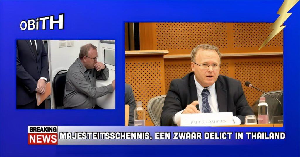 Het visum van de Amerikaanse docent Paul Chambers is n.a.v. majesteitsschennis ingetrokken, onderwijl is zijn tweede aanvraag voor borgtocht geweigerd