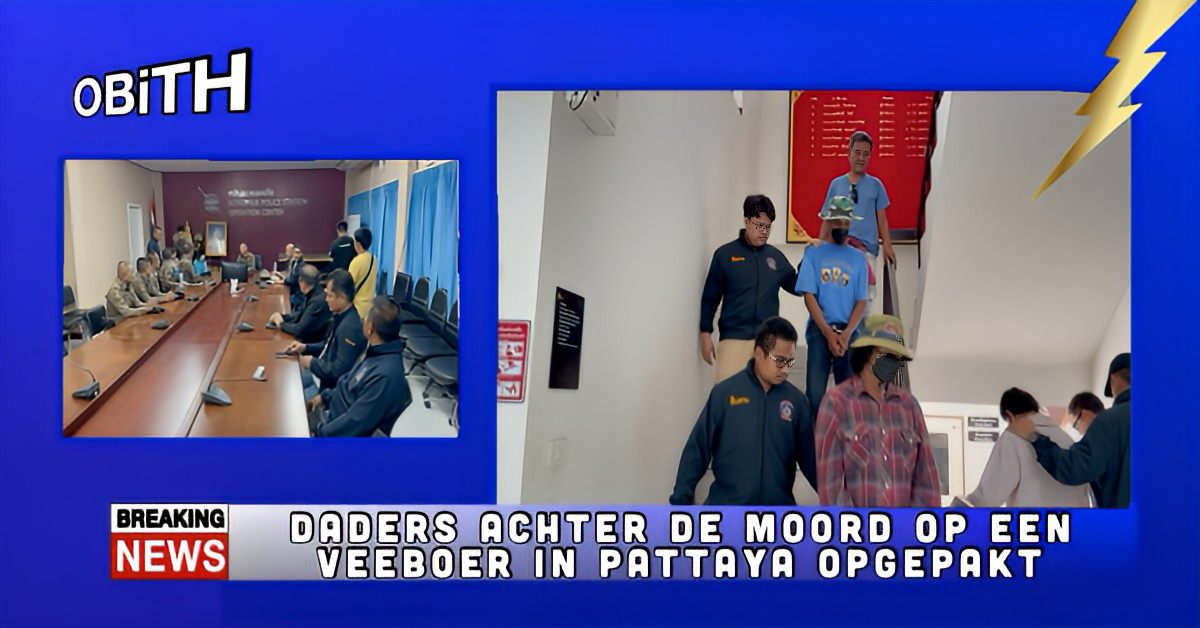 Drie verdachten in de moordzaak van de vermiste koeien in Pattaya gearresteerd