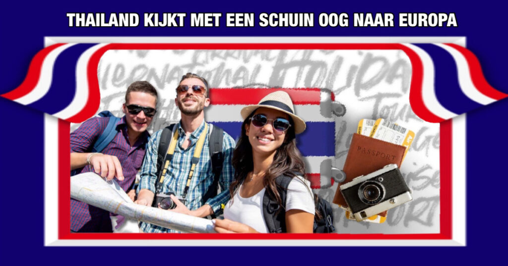 Thailand gaat zich op Europese toeristen richten na de daling van Aziatische bezoekers