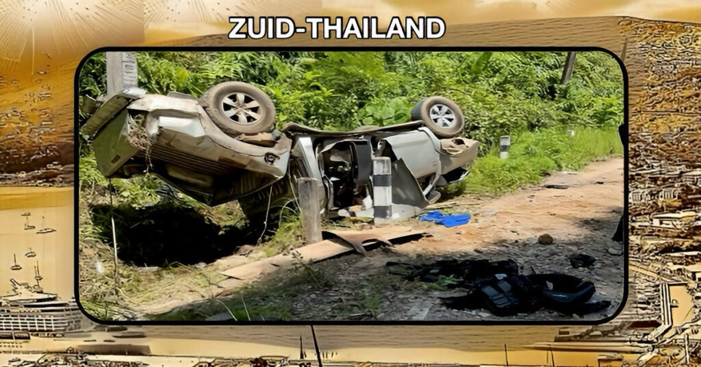 Aanslag in Zuid-Thailand eiste gisteren het leven van twee politieagenten, een derde raakte gewond 