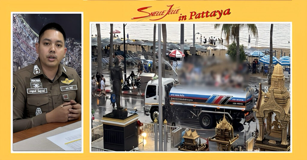 Veiligheid voorop tijdens Songkran in Pattaya, commissaris van de verkeerspolitie grijpt in!