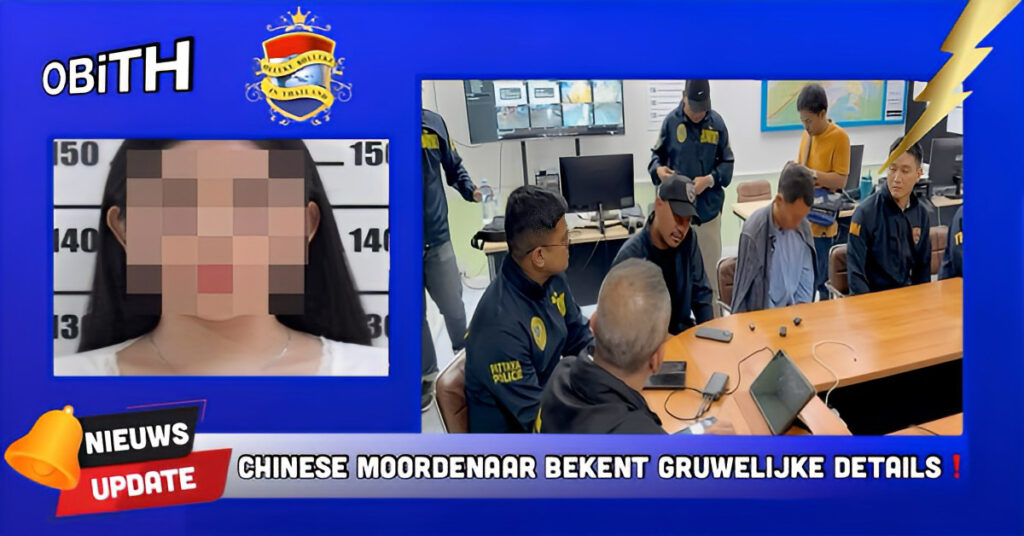 Gearresteerde 42-jarige Chinese man bekent gruwelijke details over de moord op de transgender in Pattaya