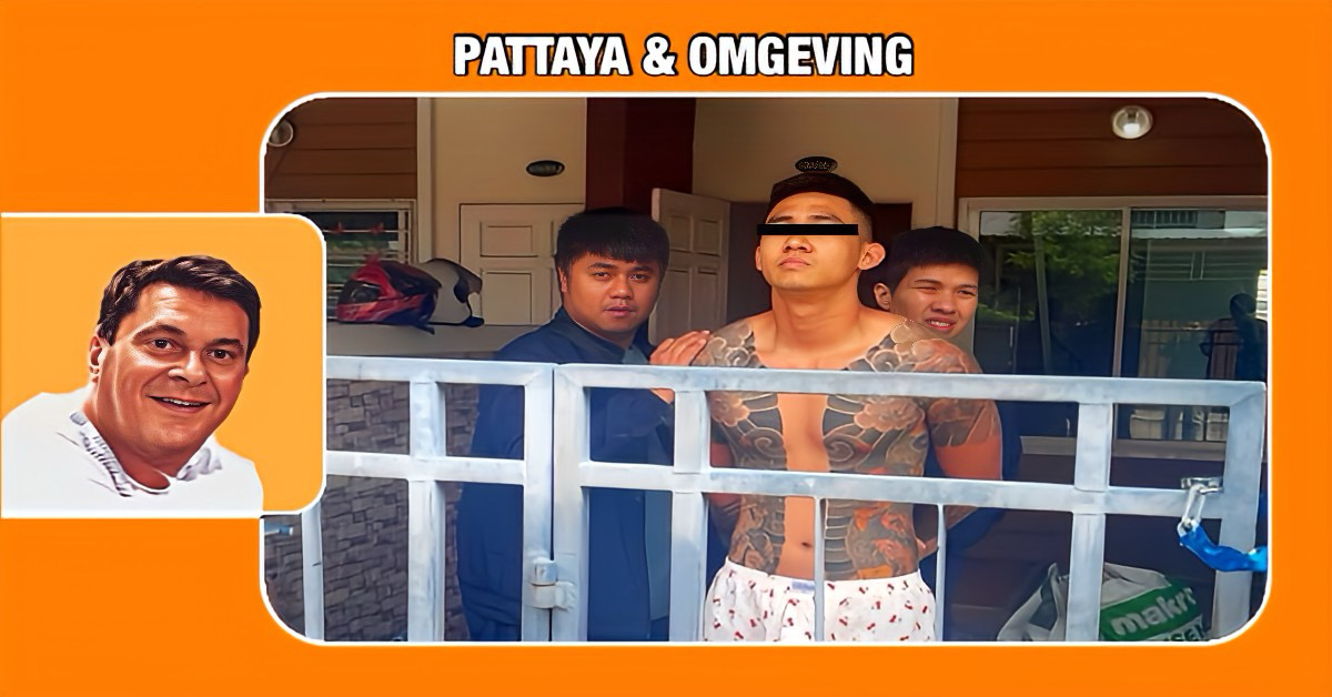 Politie Thailand levert een in Pattaya gearresteerde moordenaar uit aan de politie van Hongkong