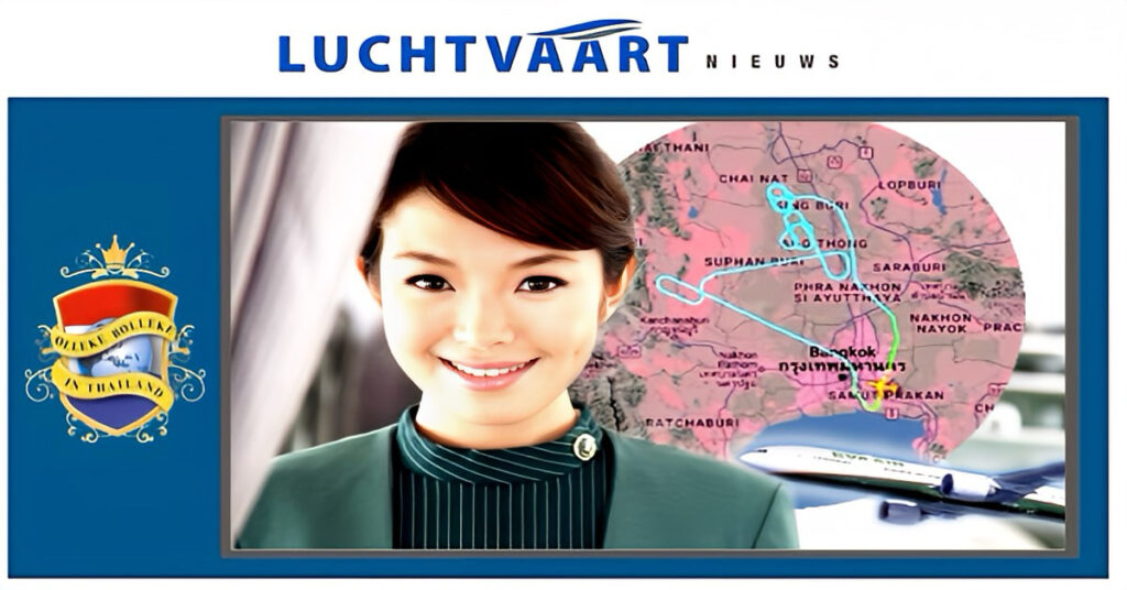 EVA Air bevestigt noodlanding in Thailand door defect aan het landingsgestel 