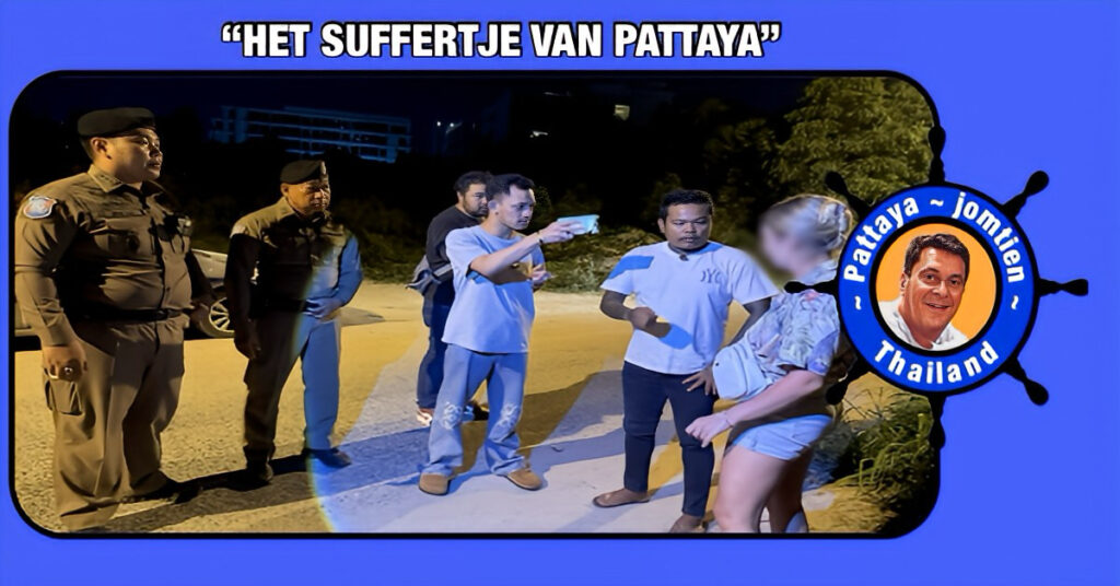 Het Pratumnak gebied het doelwit van roofovervallen, recherche Pattaya tracht een fake-motortaxichauffeur te ontmaskeren 