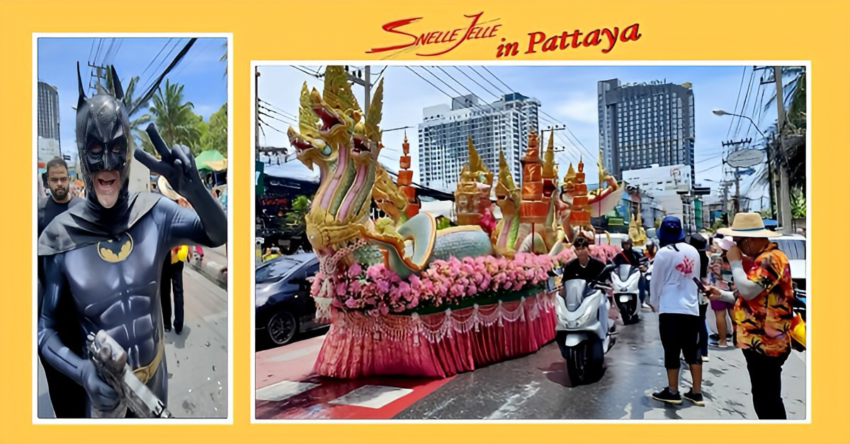 Fotogalerij | Thailands grootste waterfestival trok een aanzienlijke massa’s toeristen naar Pattaya.