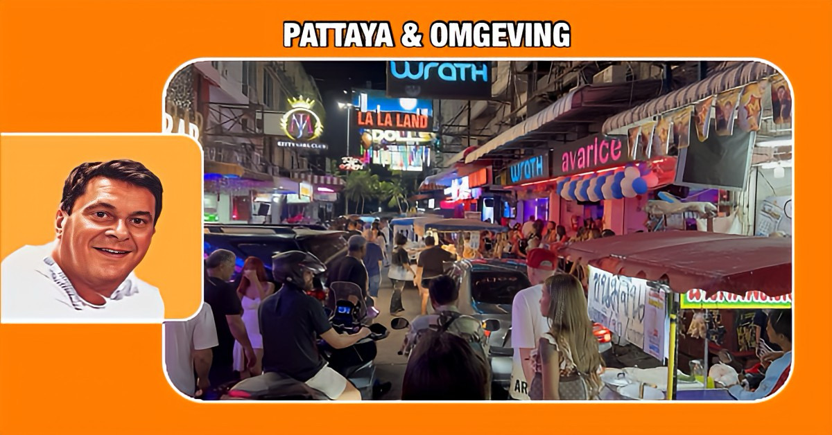 Verkeerspolitie Pattaya neemt vol gas maatregelen tegen zijspanverkopers in Soi Six