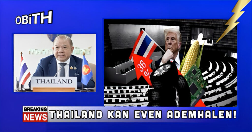 Thailand verwelkomt de Amerikaanse tariefpauze en ziet het als een kans voor een economische aanpassing!