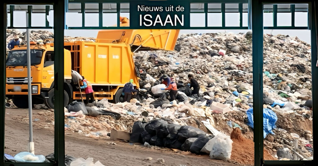 In het noordoosten van Thailand kampt de stad Nakhon Ratchasima met een ernstige afvalcrisis