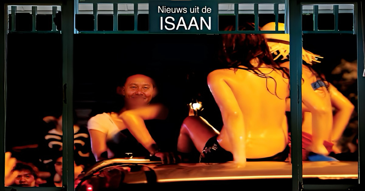 Controverse in Noordoost-Thailand ontstaan rond het topless dansen tijdens Songkran