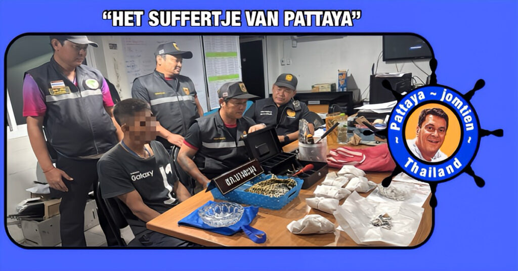 Heiligschennis in Pattaya, verslaafde man steelt urnen tempel om zijn drugsverslaving te financieren