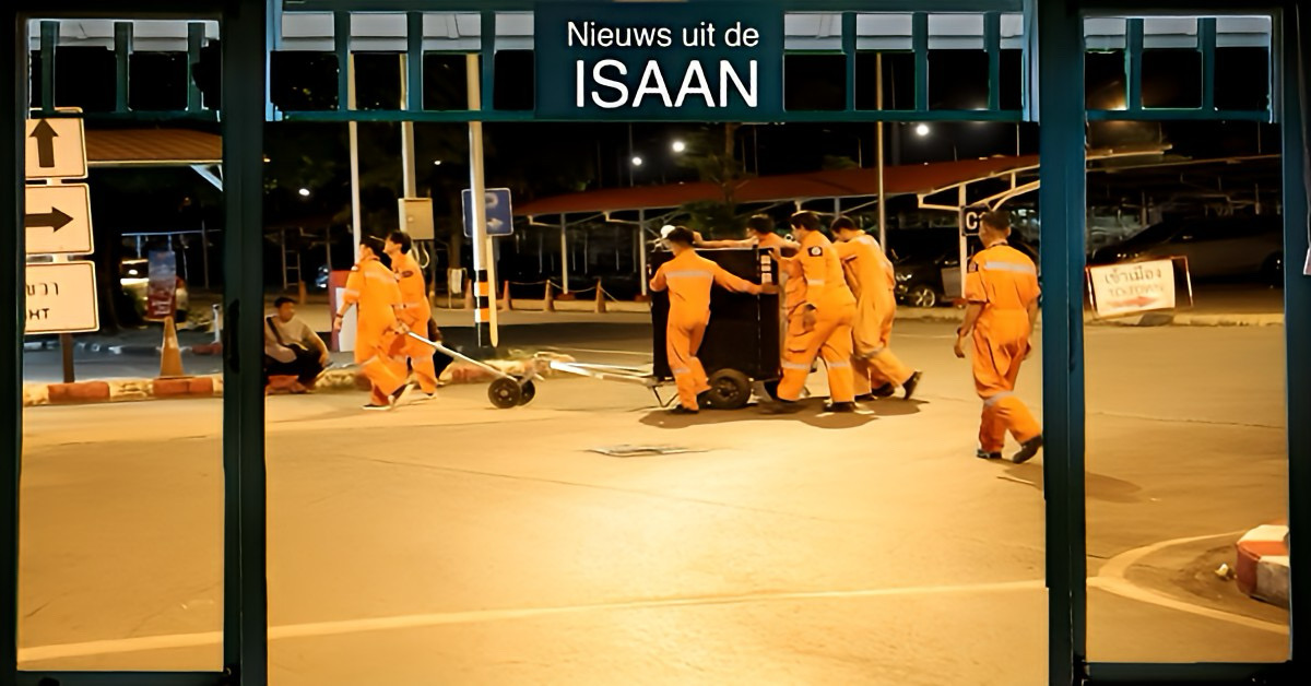 Zweedse man veroorzaakt per ongeluk bomalarm op de grootste luchthaven in Noordoost-Thailand