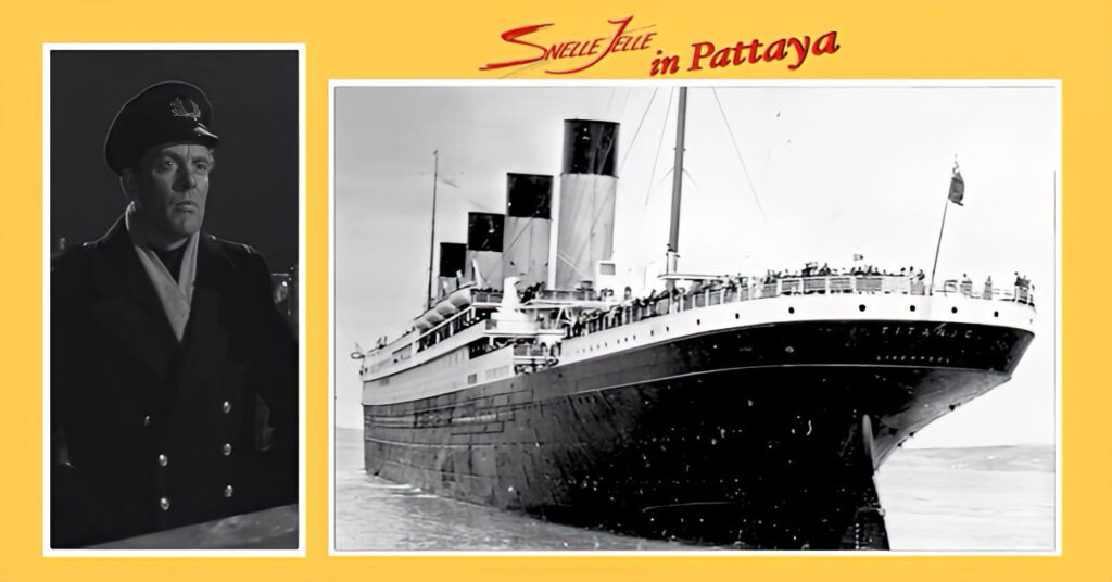 Zomaar wat weetjes, wat is de verbintenis tussen Thailand , Pattaya’s met de Titanic, ik zal het u vertellen