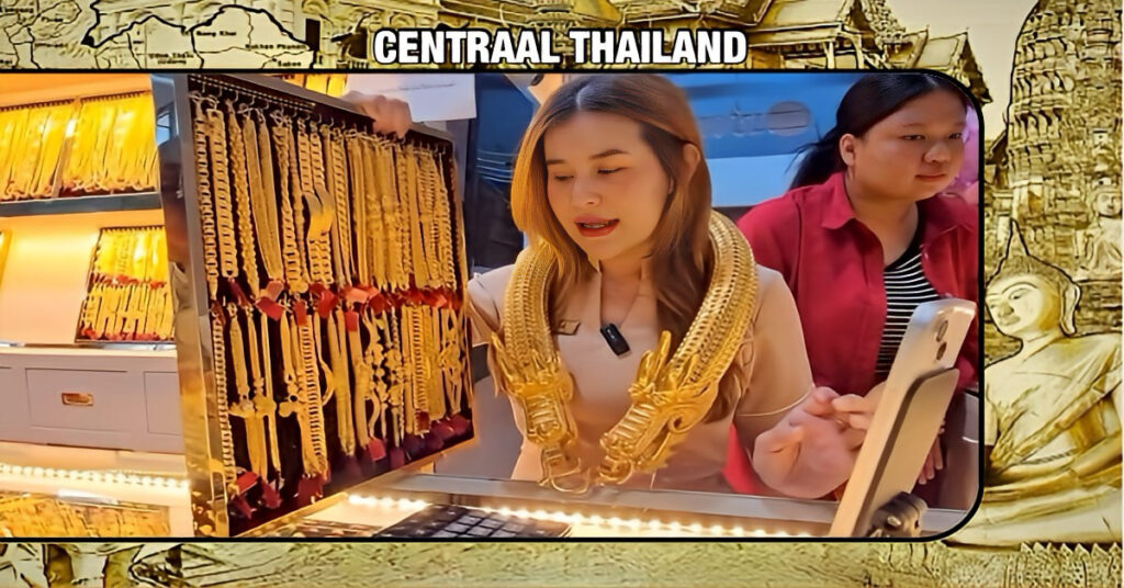 Thailand’s grootste gouden drakenketting onthuld, het sieraad weegt 456 baht en vertegenwoordigt een waarde van 23 miljoen baht