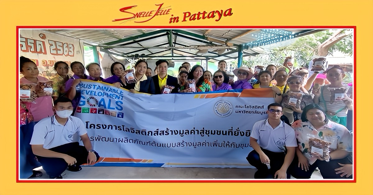 Bewoners in het Tambon Nongprue in Pattaya leerden tijdens een workshop de waarde van baelvruchten kennen.
